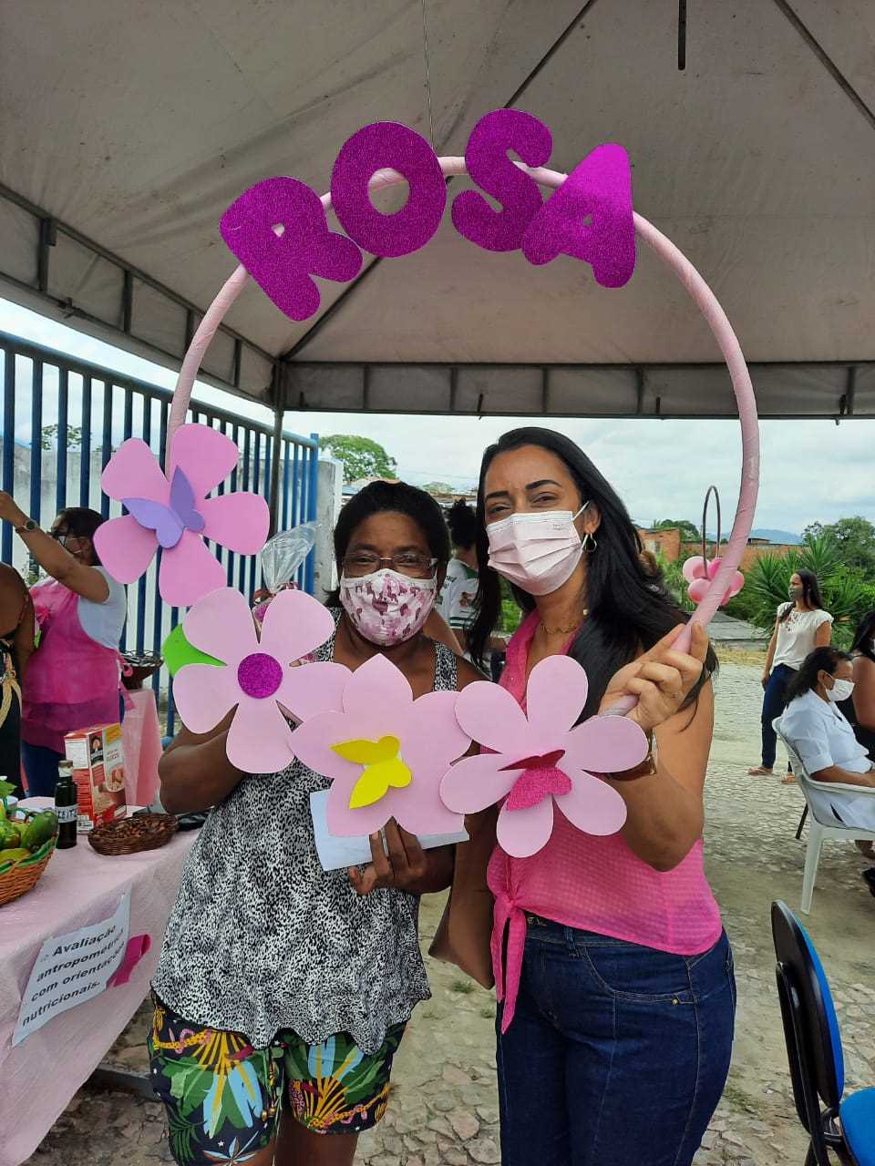 Camacã: PSF Euvaldo Maia realiza Ação pela campanha Outubro Rosa